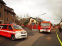 Dachstuhlbrand Koeln Bocklemuend Untere Dorfstr P105